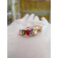 ราคา แหวนนพเก้าพลอย5เม็ด#แหวนพลอยนพเก้า (22429400714)