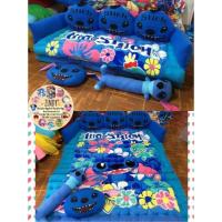 ราคา ที่นอนโซฟาหัวตุ้กตาลายสติ้ช3 ผ้านาโน2in1 พับเป็นโซฟากางออกเป็นเตียง แถมหมอน1 หมอนข้าง1 (1463255769)