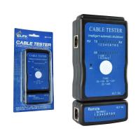 ราคา อุปกรณ์ทดสอบสัญญาณสาย Lan/สายโทรศัพท์ Cable Tester GLINK (GLT-104) (41306487572)