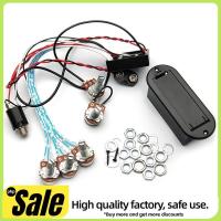 ราคา 3 Band EQ Preamp Circuit Guitar Dual Potentiometer สําหรับ Active Guitar Pickup 5 ปุ่มควบคุมกีตาร์ Pickup Control (52052221090)