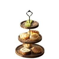 ราคา ขายร้อน.ร้อนขายไม้ชั้นวางขนมสามชั้นผลไม้ชั้นวางเค้กห้องนั่งเล่นสก์ท็อปถาดขนมพรรคที่วางแก้ว10.12 ว้าว (50100884850)