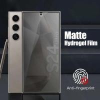 ราคา Hydrogel Samsung S24 Plus Matte Anti-Scratch Screen Protector Anti-Glare (55802142651)