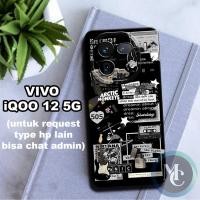 ราคา CC26/ ยืดหยุ่นยาง softcase สําหรับ iQOO 12 5G/aesthetic Motif/กรณี iQOO 12 5G/kesing iQOO 12 5G/silicon iQOO 12 5G/casing iQOO 12 5G/softcase iQOO 12 5G/softcase iQOO (22165241922)