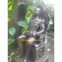 ราคา รัชกาลที่5 ปางนั่งบัลลังก์เนื้อทองเหลือง รมดำมะขาม (13119356108)