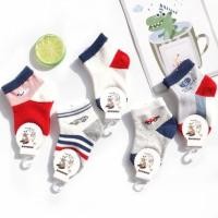 ราคา ถุงเท้าเด็กแรกเกิด 0-6 เดือน แพ็ค 5 คู่ หลากหลายลาย (2772372184)