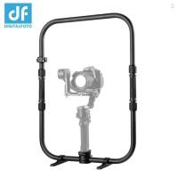 ราคา Df DIGITALFOTO MAGIC Ring X Professional Dual Handle Grip แหวนมือถือ Stabilizer การถ่ายภาพอุปกรณ์เสริมโหลดแบริ่ง 20KG สําหรับ DJI Ronin S/Ronin SC/ DJI RS2/ RSC2/ Moza (26870370876)