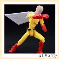 ราคา ALMA One-Punch Man Figures, Multi-Jointed Poseable One-Punch Man Action Figure, ของขวัญสะสมพิมพ์อะนิเมะ Mannequin สําหรับแฟนๆ (48702550377)