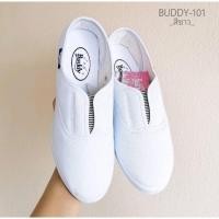 ราคา รองเท้าผ้าใบแบบสวม Buddy รุ่น 101 ไซร้43 ความยาว24.5 ราคาถูก (25928066996)