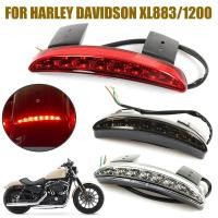 ราคา For Harley Davidson XL883 XL1200 XL 883 1200 Sportster Iron Motorcycle Accessories Rear Fender Brake LED Taillight Tail (28268648426)