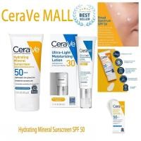ราคา ออกสินค้าทันที CeraVe Hydrating Mineral Sunscreen BROAD SPECTRUM SPF 50/ 75ml ครีมกันแดด สำหรับผิวหน้า (26827277164)