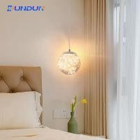 ราคา DunDun โคมไฟแก้ว สไตล์นอร์ดิก โคมระย้าสร้างสรรค์ โคมระย้าแก้ว โคมไฟแขวน บาร์ ร้านอาหาร โคมไฟห้อย (26905435548)