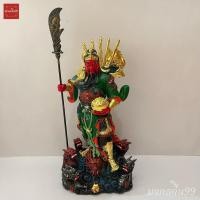 ราคา กวนอู ปางประทานทรัพย์ ถือง้าวและก้อนทอง 9มังกร 5ธงรบ สูง 13 / 18 / 19 / 21 26 นิ้ว งานเรซิ่นเคลือบสี สีเขียว แก้ปีชง 68 (18332116214)