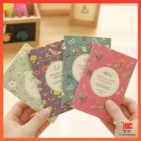 ราคา สมุดโน๊ต ลายดอกไม้ ลายเส้นกริด ราคาถูก สมุดเส้นตาราง 12 x 8.5 cm สมุดบันทึกโน๊ตเล่มเล็ก เครื่องเขียนน่ารัก Willow Story (7154734357)