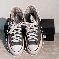 ราคา Converse all star hi (size unisex) รองเท้าผ้าใบหุ้มข้อผู้ผู้หญิง ยี่ห้อ Converse ของแท้ สียีนส์ สุดจ๊าบบ มือสอง (8054641754)