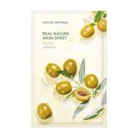 ราคา Nature Republic : REAL NATURE OLIVE MASK SHEET (5036293331)