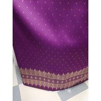 ราคา ผ้าไทยผ้าทอลายไทยมีเชิงราคา120บาท/เมตร (4564860805)