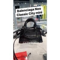 ราคา NEW !! Balenciaga Neo Classic City mini leather tote bag (18128133321)