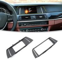 ราคา สําหรับ BMW 5 Series F10 F18 ID4 ทาสีเปียโนสีดํากรอบวิทยุจอแสดงผล LCD กรอบตกแต่ง 10.25 นิ้ว 6.5 นิ้วจอแสดงผล (54350978961)