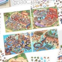 ราคา สติ๊กเกอร์ Infeelme สติ๊กเกอร์ทิวทัศน์ 3D 3D (44702848061)