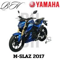 ราคา ของแท้ YAMAHA ชุดสี M-SLAZ MSLAZ สีน้ำเงิน ปี 2017 แฟริ่ง เปลือก M-SLAZ สำหรับyamaha M-SLAZ (42303540321)