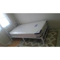 ราคา เตียงเหล็กพร้อมที่นอนฟองอัด10 นิ้ว ขนาด 3.5 ฟุต (5314778616)