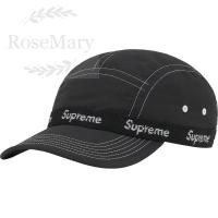 ราคา พร้อมสต็อก Supreme 22FW Webbing Camp Cap ล้อมรอบโลโก้หมวกไนลอนกันน้ําหมวกเบสบอล (49802793445)