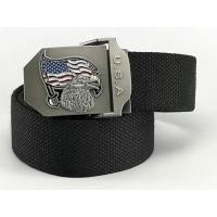 ราคา เข็มขัดผ้า หัวลายนกอินทรีย์ usa (1717684142)