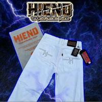 ราคา กางเกง HIEND ขาวครีมผ้ายีนส์ (27124944341)