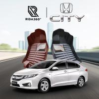 ราคา [RIDA360°] พรมรถยนต์ HONDA CITY 2014-2019 พรมปั๊มขึ้นรูปชิ้นเดียวไร้รอยต่อ รับประกัน5ปี [030] (3001716478)