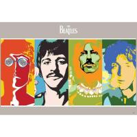 ราคา โปสเตอร์ กราฟฟิก วง ดนตรี 4เต่าทอง The Beatles (1960-70) POSTER 24"x35" Inch British Pop Rock MUSIC Ghaphic Art V2 (1747674975)