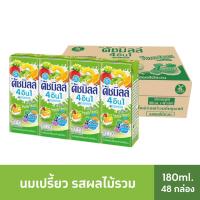ราคา Dutch Mill ดัชมิลล์ นมเปรี้ยว รสผลไม้รวม 180 มล.x 4 เเพ็ค (48 กล่อง/ลัง) (8399486847)