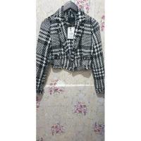 ราคา BERSHKA BLAZER TWEED SIZE S (6484356971)