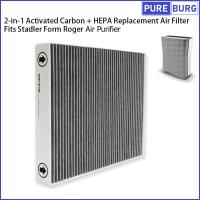 ราคา เหมาะกับ Stadler Form Roger / Roger Big เครื่องฟอกอากาศ (ไม่สําหรับ Little) 2-in-1 HEPA & Carbon Replacement Filter (43224291203)