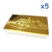 ราคา SANGKAPANTHELIONตราสิงโต กล่องพระลายวัดพระแก้วย้อนยุค 12x22x4cm 5 ชิ้น (1104248747)