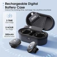 ราคา BOYA Omic D / U Wireless Collar Clip ไมโครโฟน Lapel สำหรับ Iphone Ipad Android Type-C (25383157074)