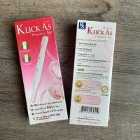 ราคา KLICK AS ชุดทดสอบการตั้งครรภ์ สะดวกรวดเร็ว แบบปากกา (ปัสสาวะผ่าน) (7465872254)