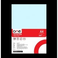 ราคา (20แผ่น) กระดาษการ์ดสีฟ้า​ 150แกรม (26610371531)