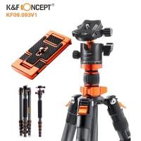 ราคา K&F CONCEPT KF09.093V1 Carbon Monopod Camera Tripod with 360 Degree Ball Head - K&F TRIPOD D255C4 (2 in 1 Quick Release) (20171858277)