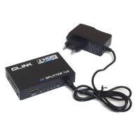 ราคา Glink GLSP-013 HDMI Splitter 1:4 กล่องแยก (17465356136)