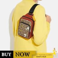 ราคา Coach กระเป๋าคาดอกคาดเอว CE600 X PEANUTS TRACK PACK 14 (QBE7V) BY:Madamclassic 1 (26377801616)