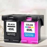 ราคา HP 65XL หมึก HP65XL สีดำ HP65 ตลับหมึกรีฟิล เข้ากันได้สำหรับ hp 2600 2620 2622 3720 3721 3723 3724 3730 3732 3752 5000 (4791785706)