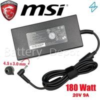 ราคา MSI AC Adapter ของแท้ สำหรับ MSI Alpha 15 B5EEK 180W 4.5 สายชาร์จ MSI อะแดปเตอร์ (29640046635)