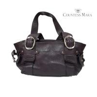 ราคา กระเป๋าถือหนังแท้ Countess Mara from Italy ❤️ สินค้ามือสองแบรนด์แท้ (25878556958)