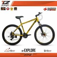 ราคา COYOTE จักรยานเสือภูเขา 26 นิ้ว /24SPEED โช๊คล๊อค/ รุ่น EXPLORE (สีดำ/เหลือง) (300483847)