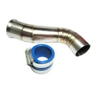 ราคา ท่อกรองอากาศแต่ง ท่อกรองซิ่ง PCX 2014-2017 ใช้ได้รุ่นเดียว สแตนเลส กรองไอดีเลส ท่อกรอง กรองเลส ท่อเลส aumshop239 (21439582104)