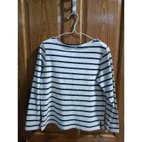 ราคา เสื้อผู้หญิงUniqloแขนยาวลายปาดสีขาวดำ​ มือสองสภาพดี (24567732884)