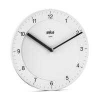 ราคา นาฬิกาแขวนเงียบ Braun BC06W สีขาว ขนาดเส้นผ่านศูนย์กลาง 20 ซม. ออกแบบทันสมัยโดย Dieter Rams เหมาะสำหรับการตกแต่งบ้าน (40766830867)