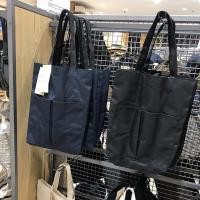 ราคา Muji กระเป๋าถือ กระเป๋าสะพายไหล่ ผ้าแคนวาส ทรงโท้ท กันน้ํา จุของได้เยอะ สีพื้น แฟชั่นญี่ปุ่น สําหรับผู้หญิง และผู้ชาย (23250576779)