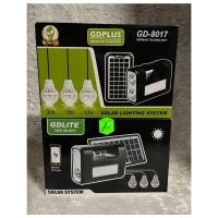 ราคา โซล่าเซลล์ชุดนอนนา GD 8017 ไฟสปอตไลท์ พลังงานแสงอาทิตย์ GD Plus GD ชุดนอนนา (13326423478)