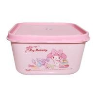 ราคา Box PE My Melody Sanrio กล่องฝาปิดมายเมโลดี้สีชมพู ลายการ์ตูนซานริโอ ที่เก็บของ (7337268182)